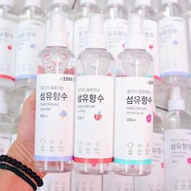 Review xịt thơm quần áo Fabric Perfume nội địa Hàn Quốc
