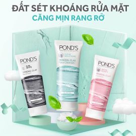 Review sữa rửa mặt Pond’s Mineral Clay Face Cleanser