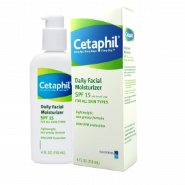 Review Kem chống nắng Daily Facial Moisturizer SPF 15 Cetaphil