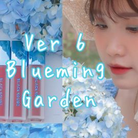 Review Son Black Rouge Air Fit Velvet Tint Version 6 Blueming Garden