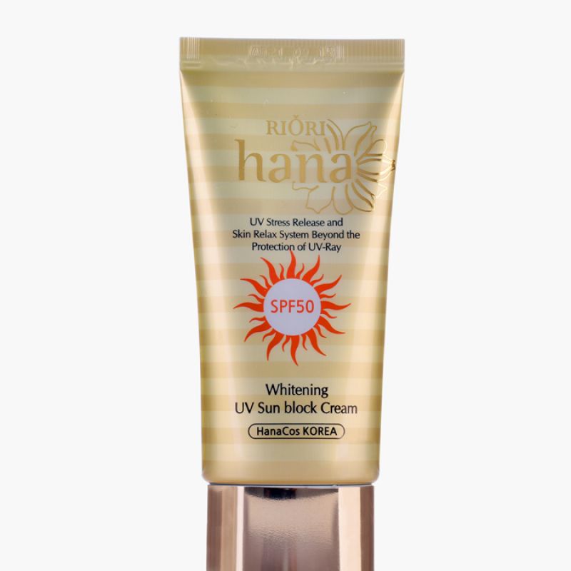 Kem chống nắng RIORI Whitening UV Sun Block Cream s0