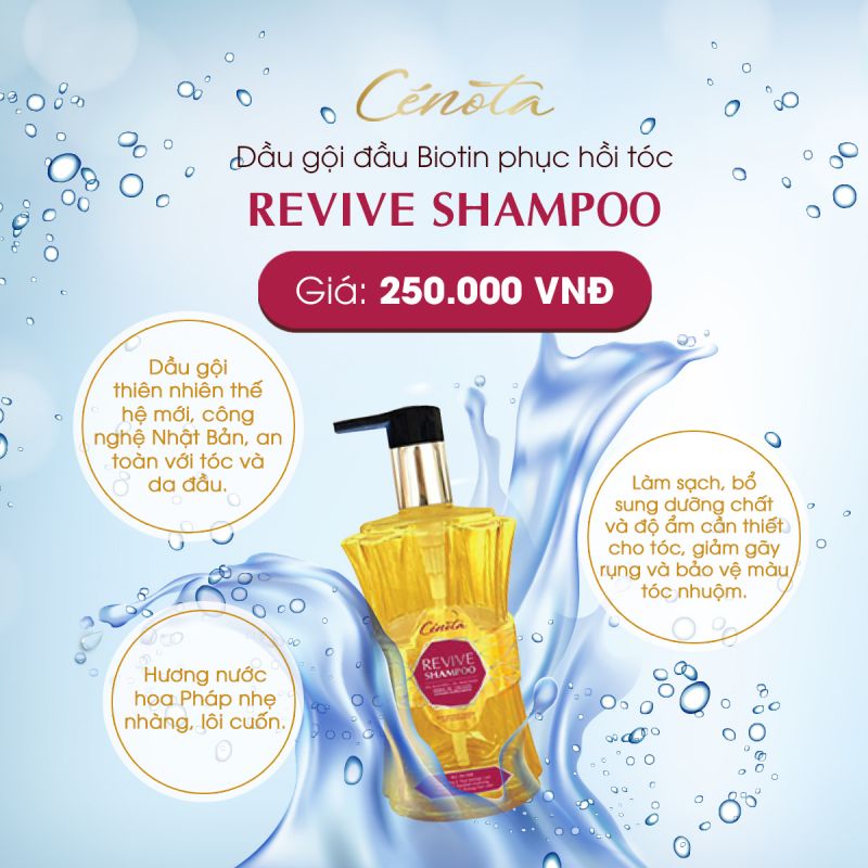 Dầu Gội Cenota Revive Shampoo s1