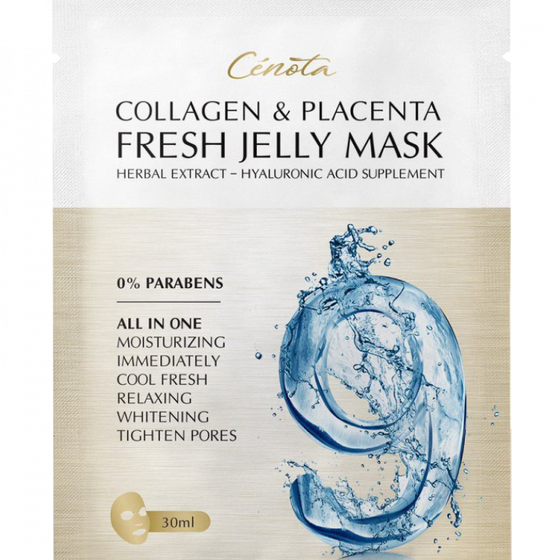 Mặt Nạ Cenota Collagen & Placenta Fresh Jelly Mask s0