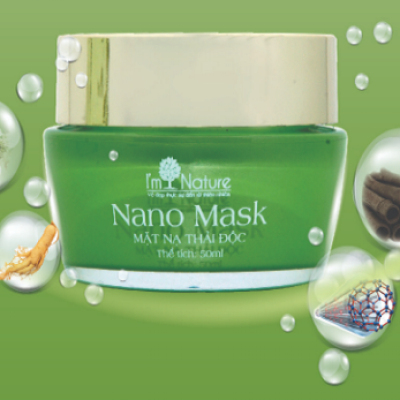 Mặt nạ thải độc Nano Mask I’m Nature s0