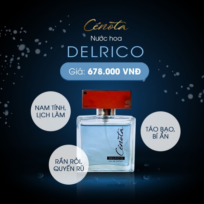 Nước hoa Cenota Delrico s0