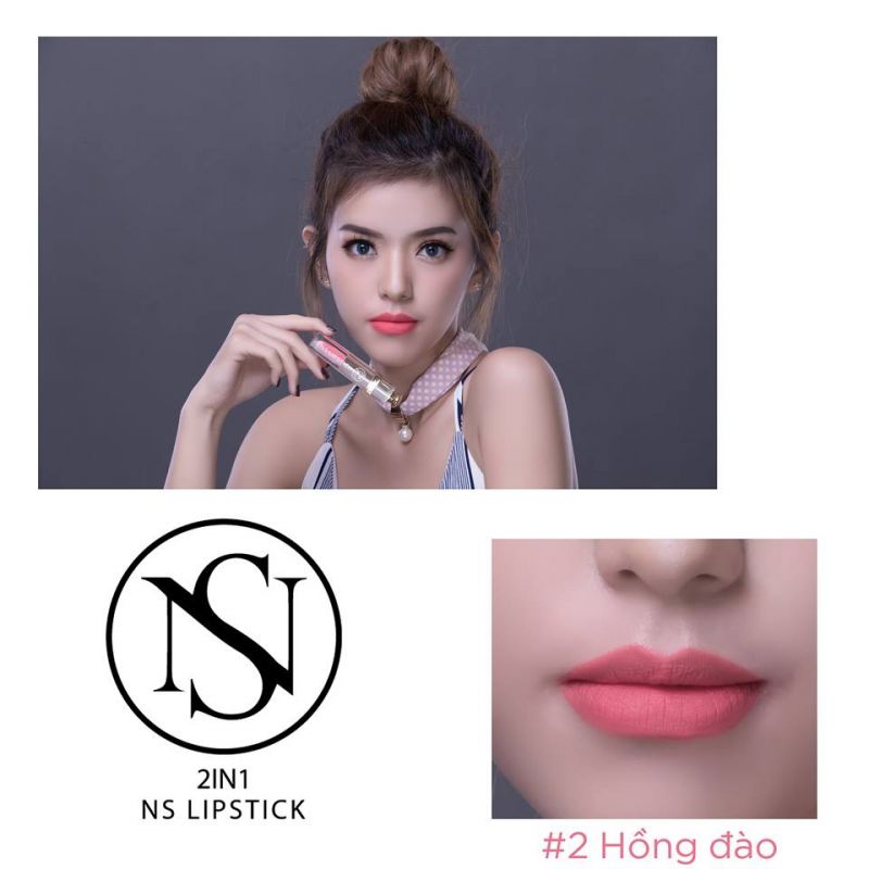Son Môi NS Lipstick dòng son kem cao cấp giúp cho đôi môi mềm mại s1