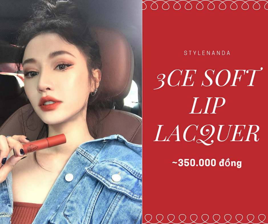 3CE Soft Lip Lacquer