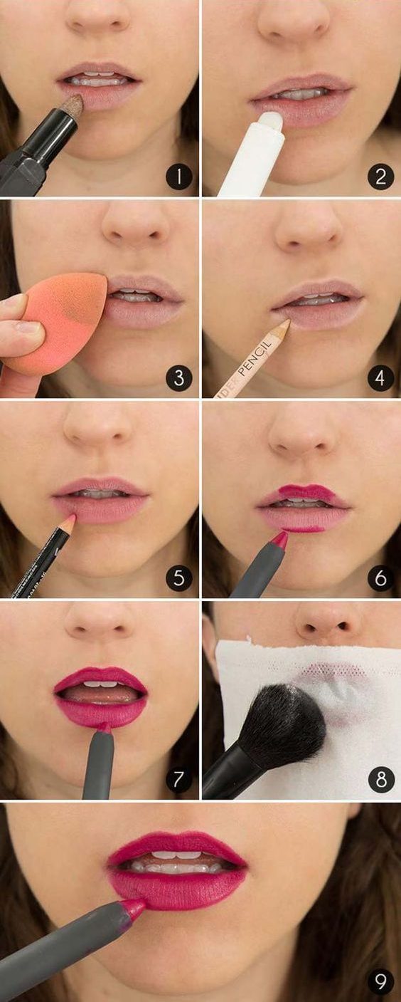 Cách đánh son môi tều