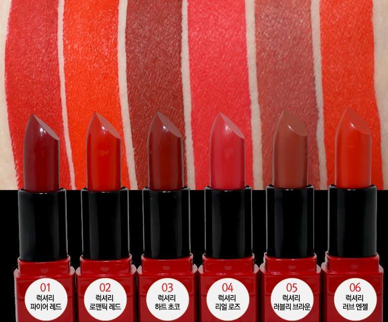 The Skin Face Luxury Bote Red Lipstick